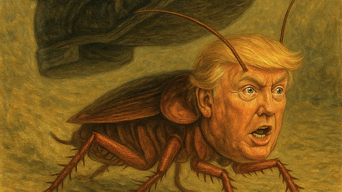 Should the humble Cockroach be renamed the Trumproach? Is that insulting to Cockroaches?