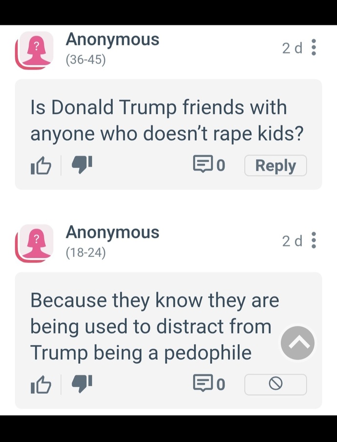 very hurtful and trying to trigger people. admins allow the real trolls