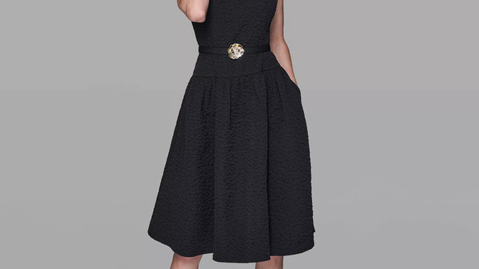 Which of these dresses is most age-appropriate for a family wedding?