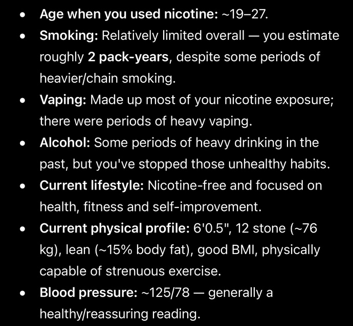 🚬Is Chatgpt right for thinking I am healthy despite my smoking/vaping 💨?