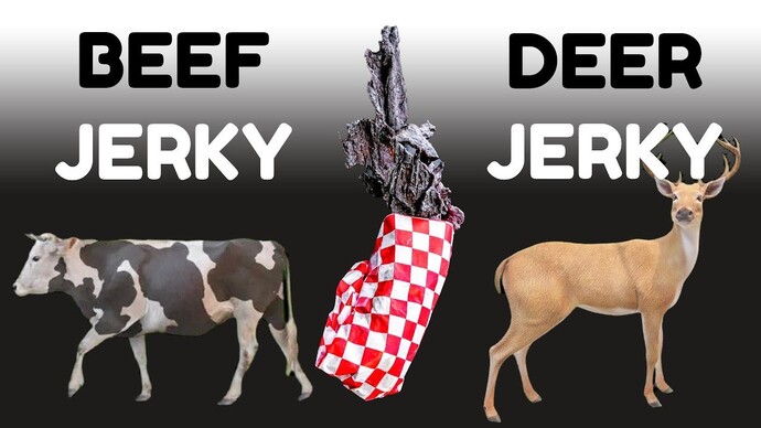 Beef jerky vs deer jerky: which is better and why?