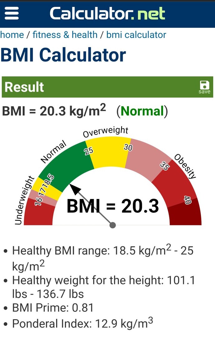 Is being 5'2 and 111 pounds a healthy weight for me?
