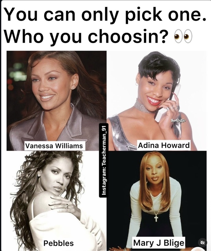 If you could only pick one person in your life, who would it be?