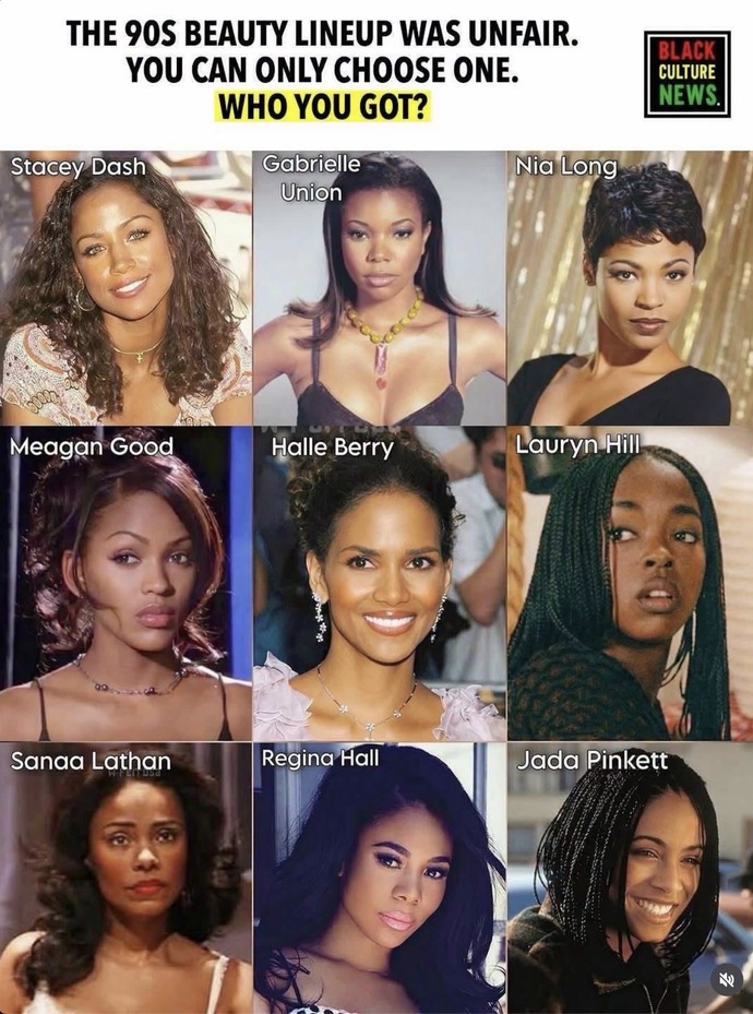 90s beauty icons showdown: you can only pick one, who you got?