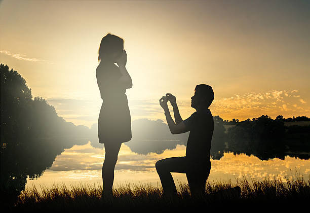 Why would someone knee when they have to propose?