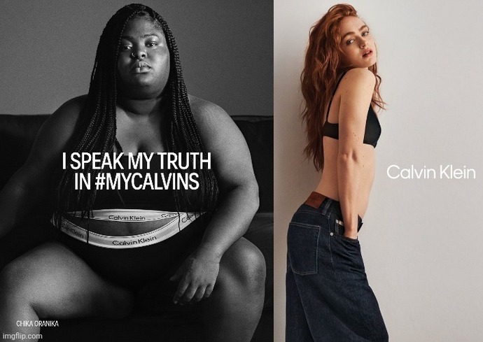 Sadie Sink tells her truth in her Calvins. Is she now Racist white supremacist like Sydney Sweeny?
