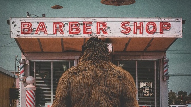 Do you still go to the barbershop or do your hair at home?