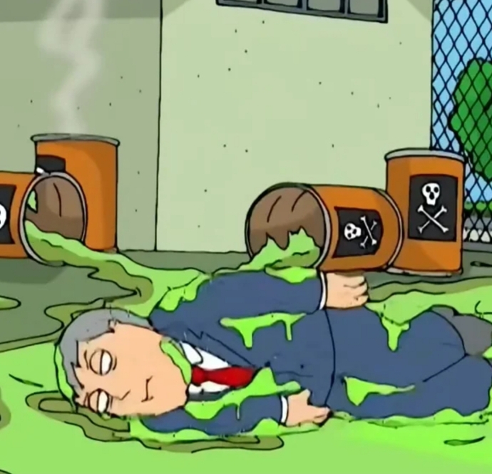 Is trump suffering from acute radiation poisoning?