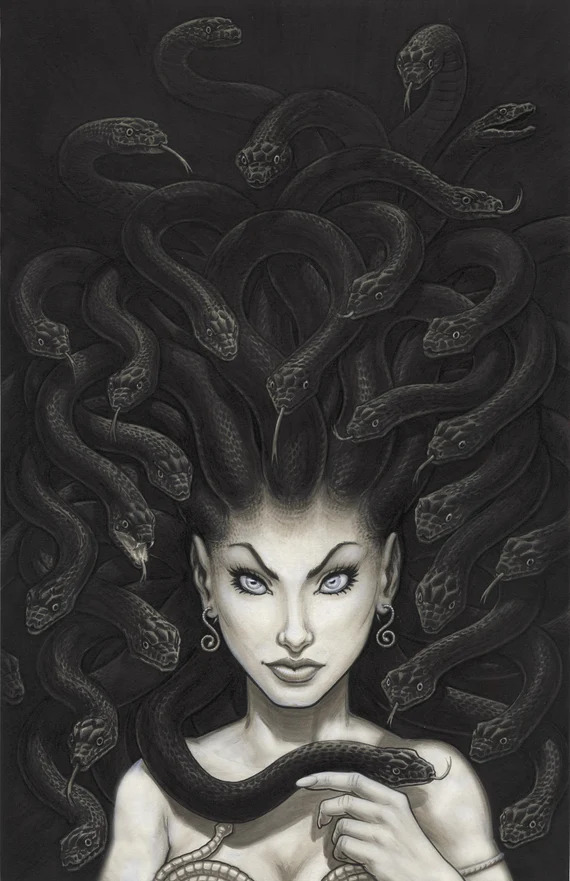 Is it okay for a male person to have a Medusa tattoo?