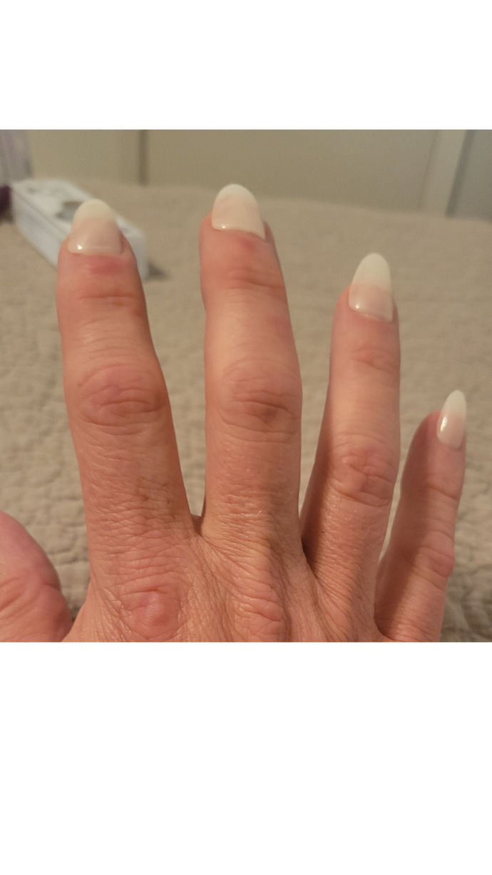 Do my simple opaque nails work for early fall vibes?