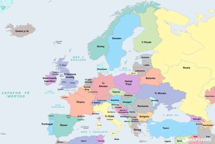Which names should we all use on maps?