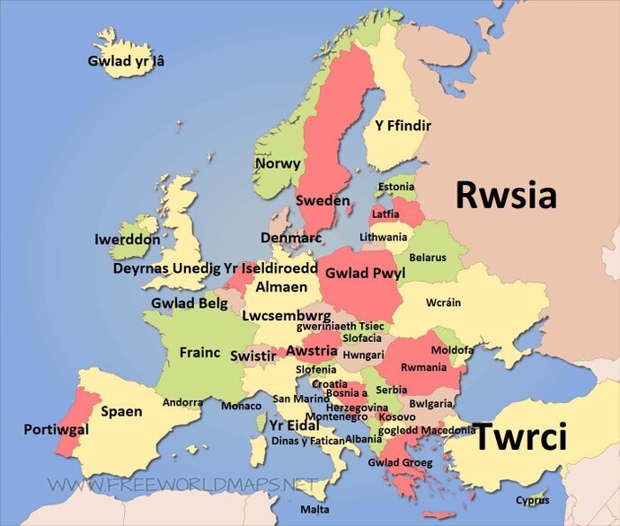 Which names should we all use on maps?