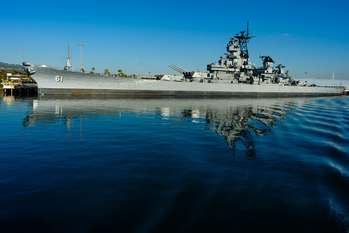 What was the most beautiful battleship ever built?