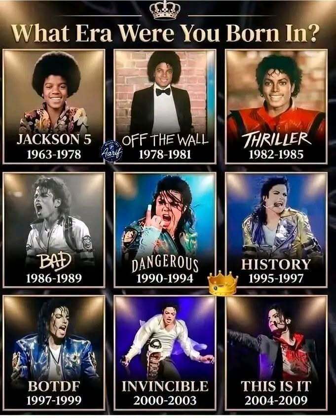 Which Michael Jackson era were you born in, and which is your favorite?