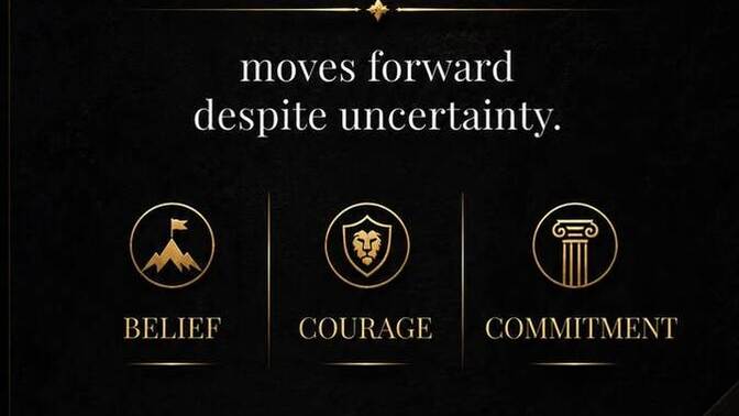 If words are for convincing, what exactly is something you have been convinced of?