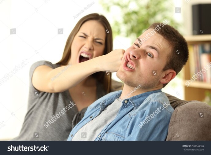 If a random woman punches you, is it fair for a man to hit back?