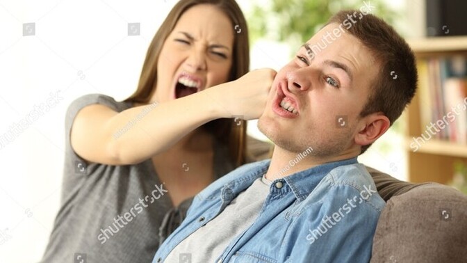 If a random woman punches you, is it fair for a man to hit back?