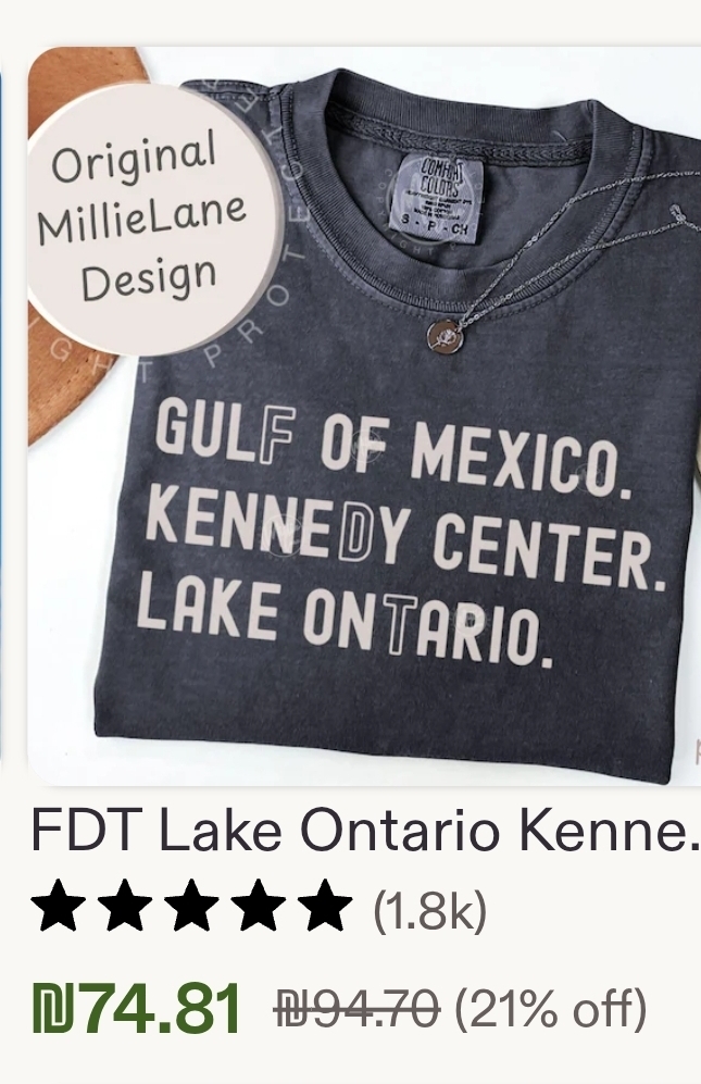 Why are these shirts on the givaway rack?