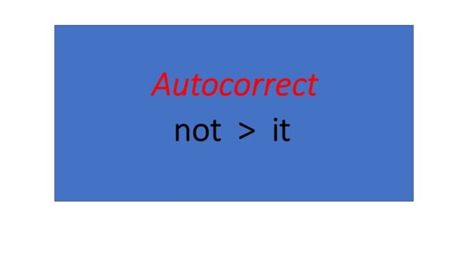 Why does autocorrect keep changing 'not' to 'it' when I type correctly?