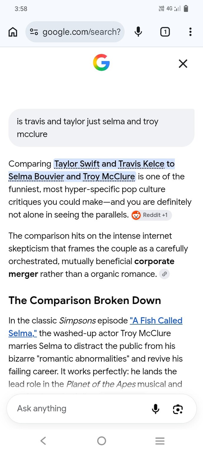 Swities - is travis and taylor just selma and troy mcclure relationship in real life?