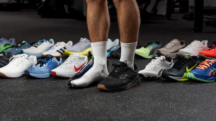 What type are you when it comes to wearing sport shoes?