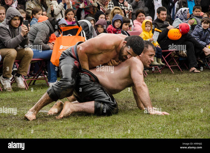 Do you like Turkish wrestling, with their bodies covered in olive oil?