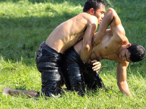 Do you like Turkish wrestling, with their bodies covered in olive oil?
