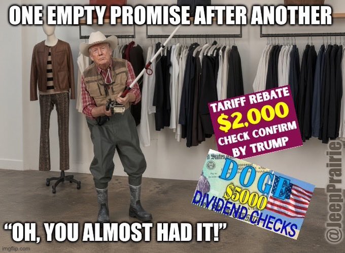 Is Trump bribing, I mane offering voters a $5000 check a sign Republican are going to lose midterm elections?