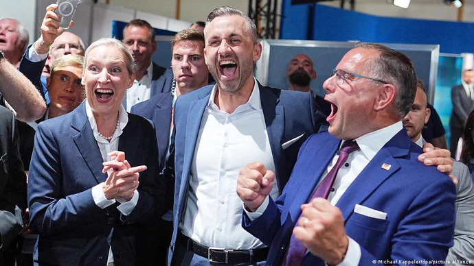 What do you think about the far-right AfDs electoral victory in Germany?