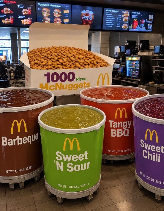 Is it actually possible to eat 1,000 McDonald’s chicken nuggets?
