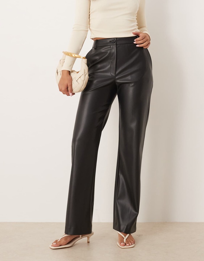 With winter around the corner do you wear leather trousers or leggings?