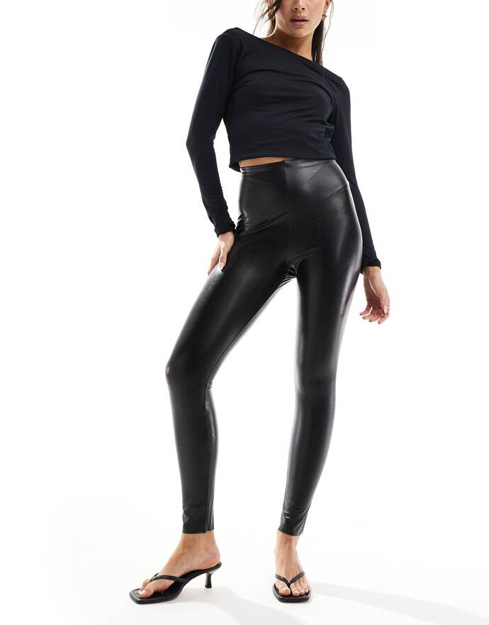 With winter around the corner do you wear leather trousers or leggings?