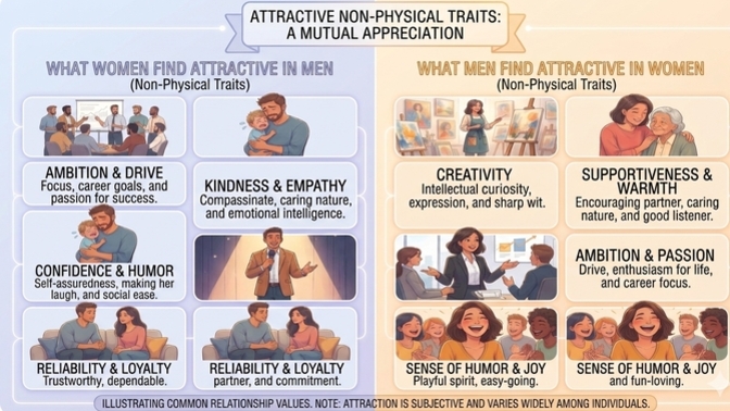 What are some general non-physical things that you find really attractive about the opposite sex?