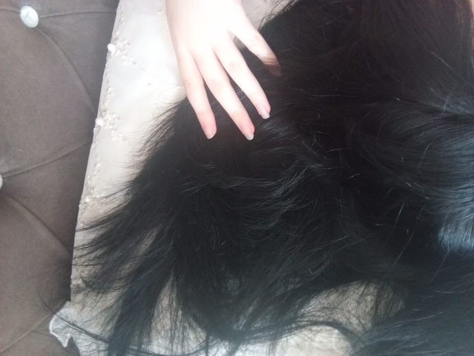 Is my hair even jet black enough? it doesn’t rlly look jet black to me it kinda looks dark brown?
