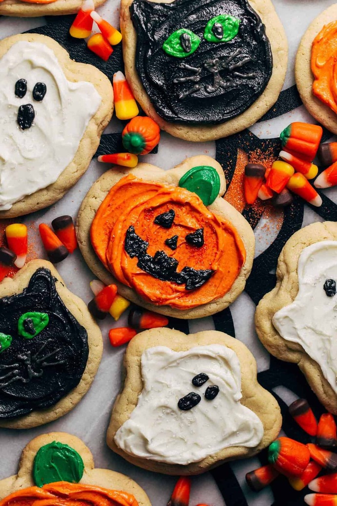 Would you eat frosted Halloween sugar cookies?