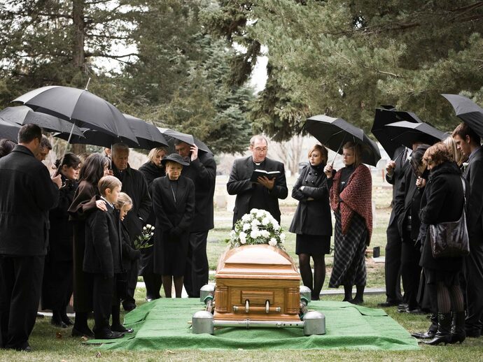 Is it normal to feel anxious and uneasy about attending funerals?