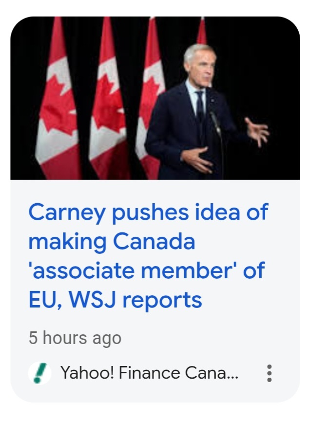 Europeans, will you accept Canada into the E. U?