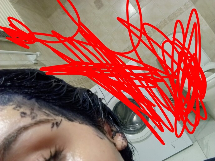 Just dyed my hair how do I get these dye stains off? would cigarette ash work?