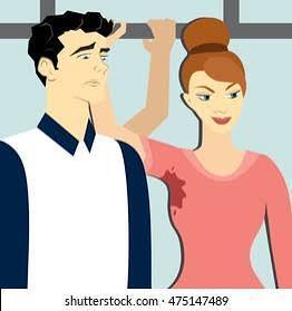 If a woman has body odor or smelly armpits, should she shave her armpit hair or stand on the bus? Can men get away with it more than women?