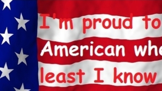Wow! I took it for granted? are you aware we have more freedom than Europe?