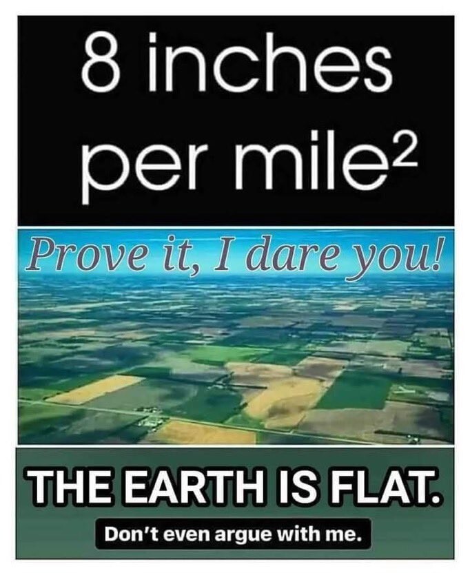 IIs earth flat?
