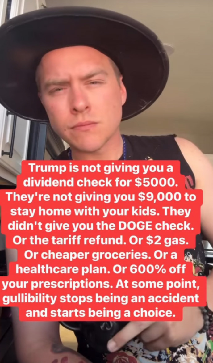When will Trump supporters realize that gullibility is a choice?