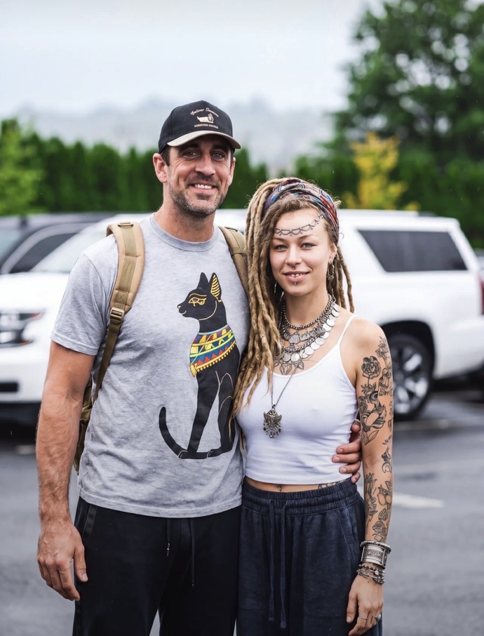 Do you believe NFL quarterback Aaron Rodgers really has a wife?