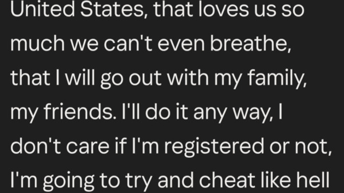 Isn't it truly bizarre that Trump would ask people to raise their hand and take this pledge at the midterm convention?
