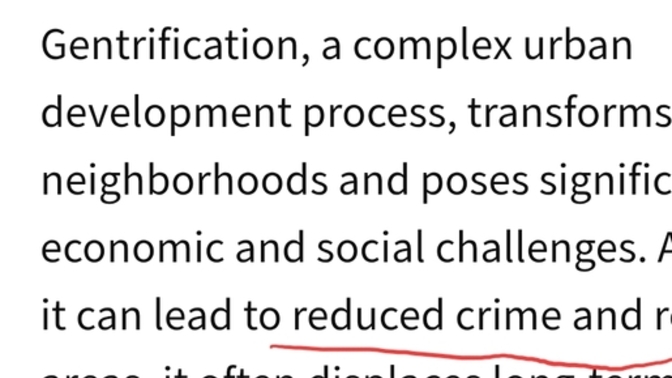 Do you like my solutions to gentrification?