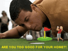 What’s a sport you thought you would be good at until you actually tried it and found out that you suck at it?