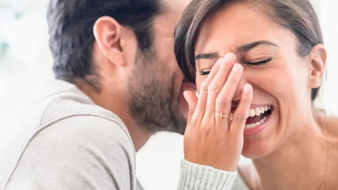 Who’s funnier, you or your partner?