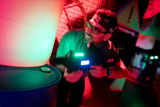 Have you ever been to a laser tag arena and how was it?