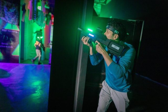 Have you ever been to a laser tag arena and how was it?