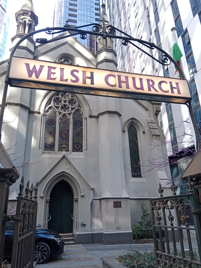 What do you think of the Welsh Church and have you ever been?